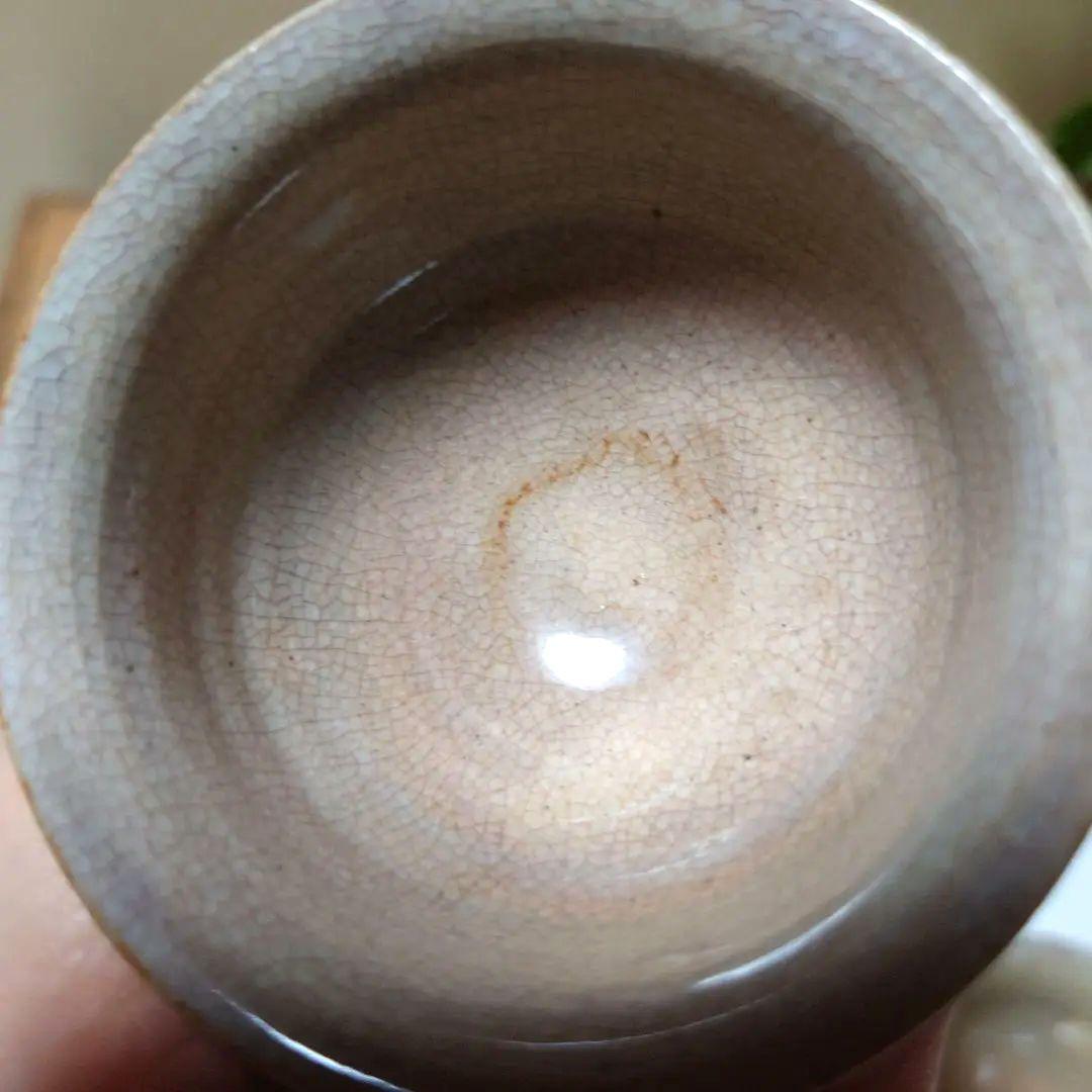 希少 骨董 萩焼 九代 三輪雪堂作 煎茶碗 4客