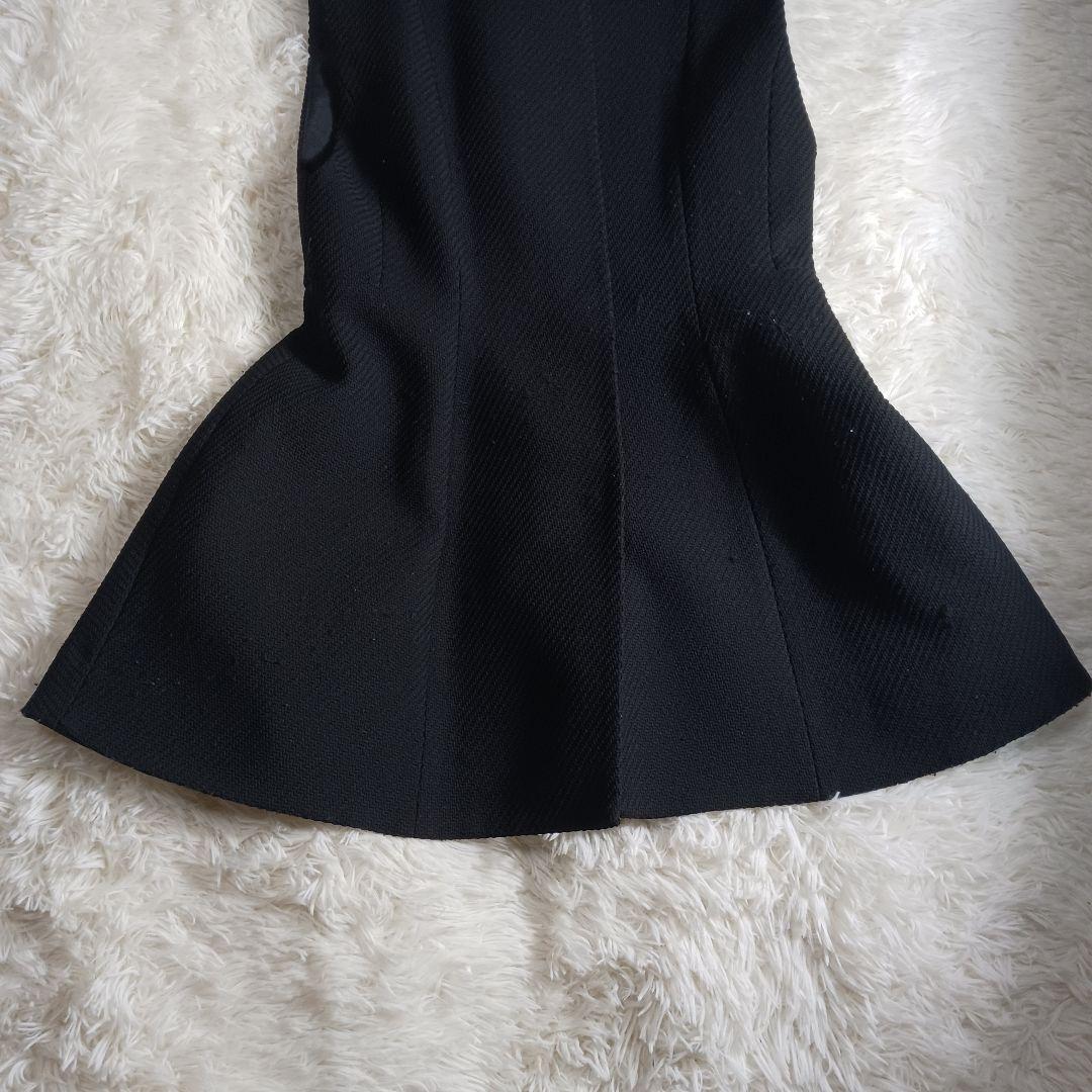 ルフィル　スポンディッシュ　ツイル　ジレ　フリーサイズ　ブラック