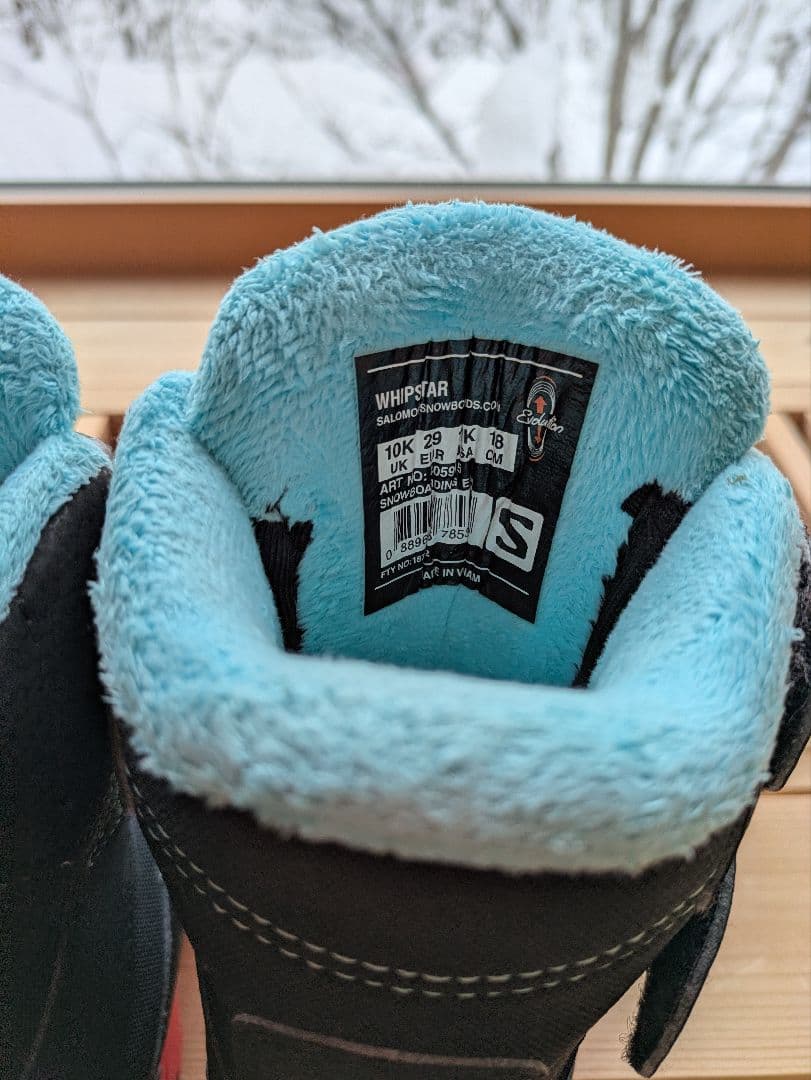 Salomon 子ども用スノーボードブーツ 18cm