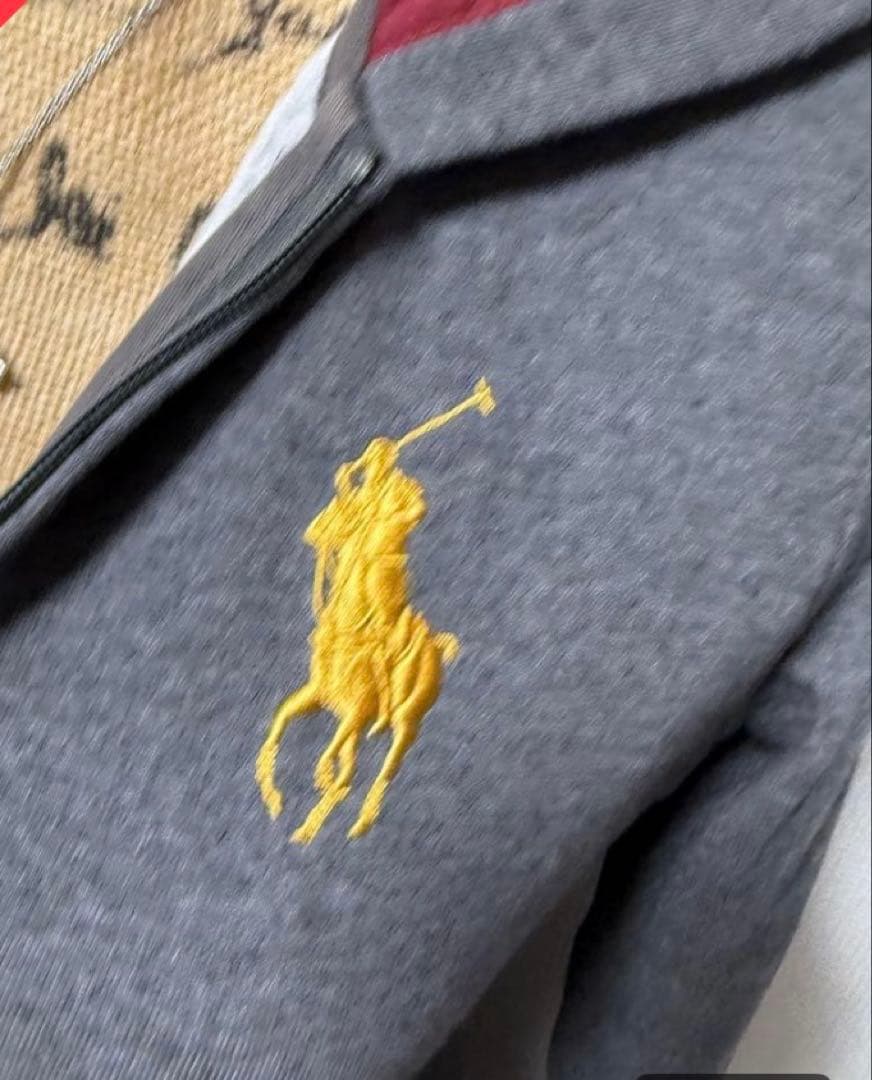 y2k ノームコア 00s❤︎ビッグポニー ラルフローレン ピチパーカー