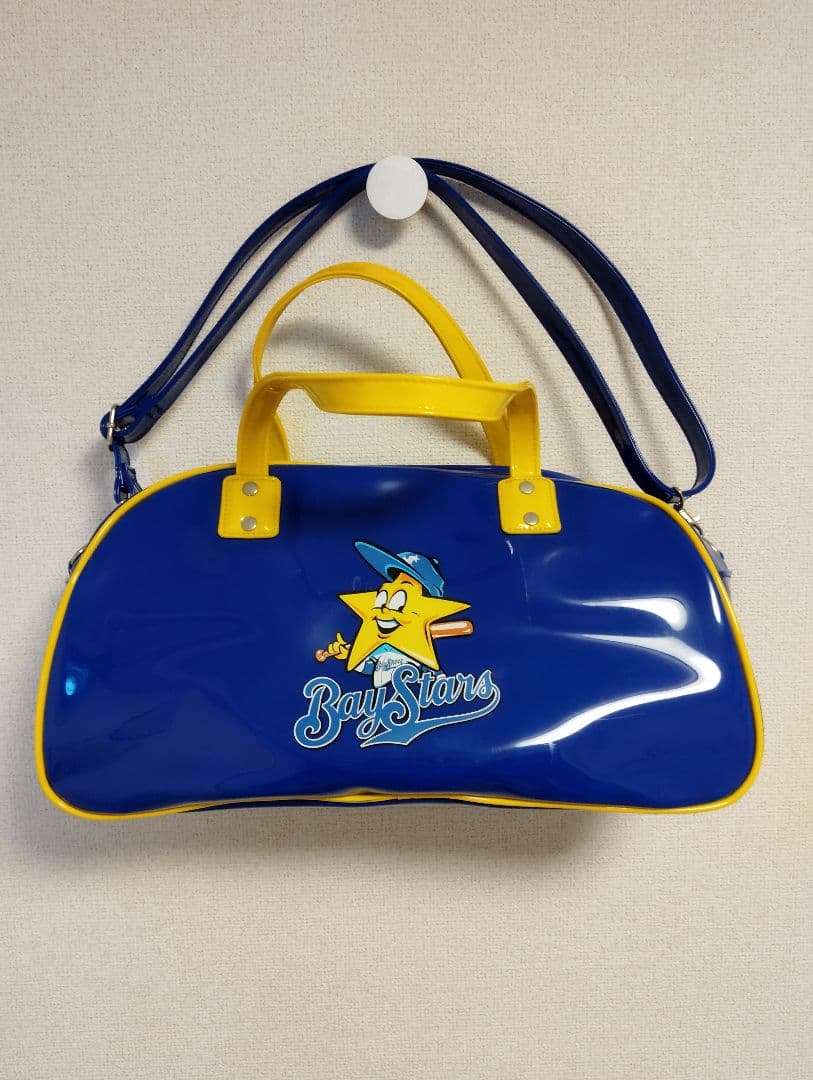 横浜ベイスターズ　大洋ホエールズ エナメルバッグ DeNA70周年記念 ホッシー