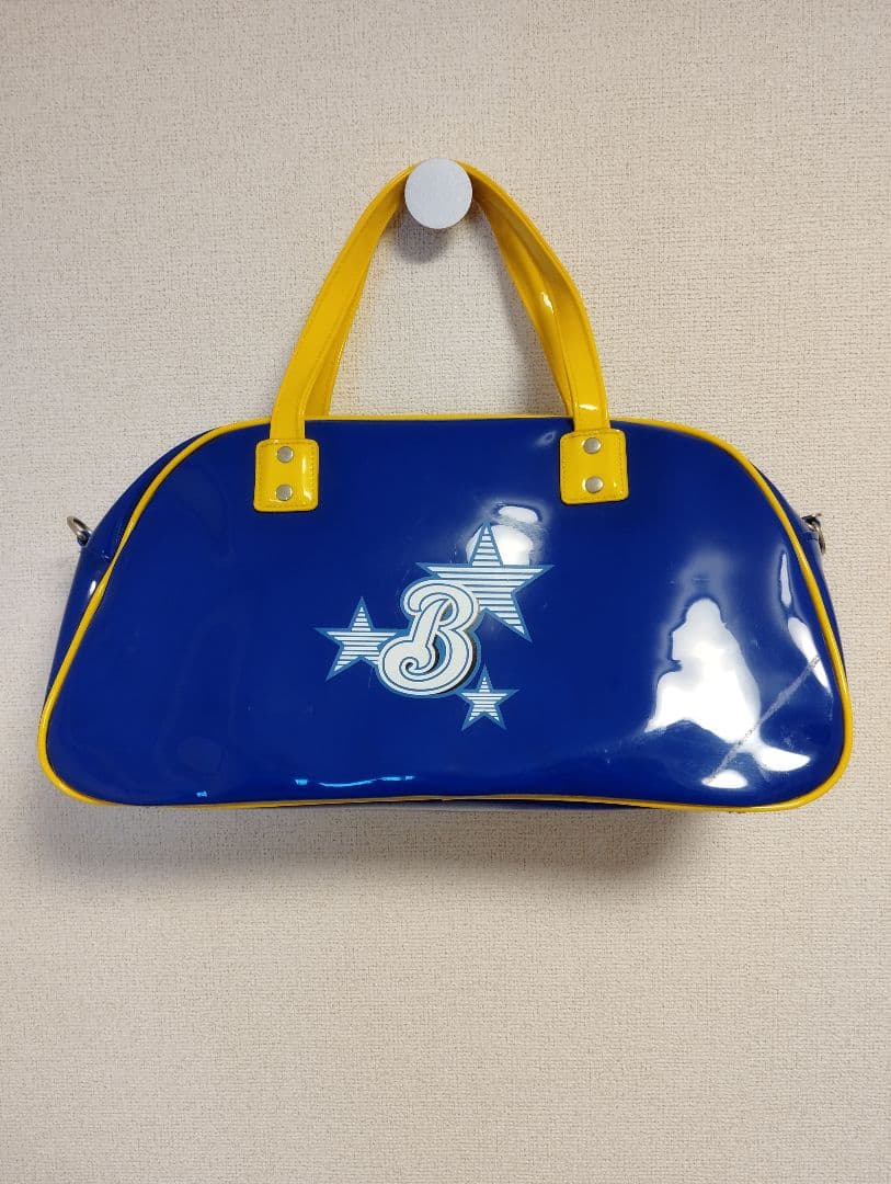横浜ベイスターズ　大洋ホエールズ エナメルバッグ DeNA70周年記念 ホッシー
