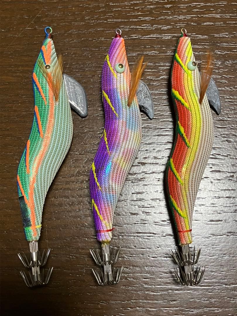 【未使用品】餌木猿 3.5号 ノーマル 3本⑥