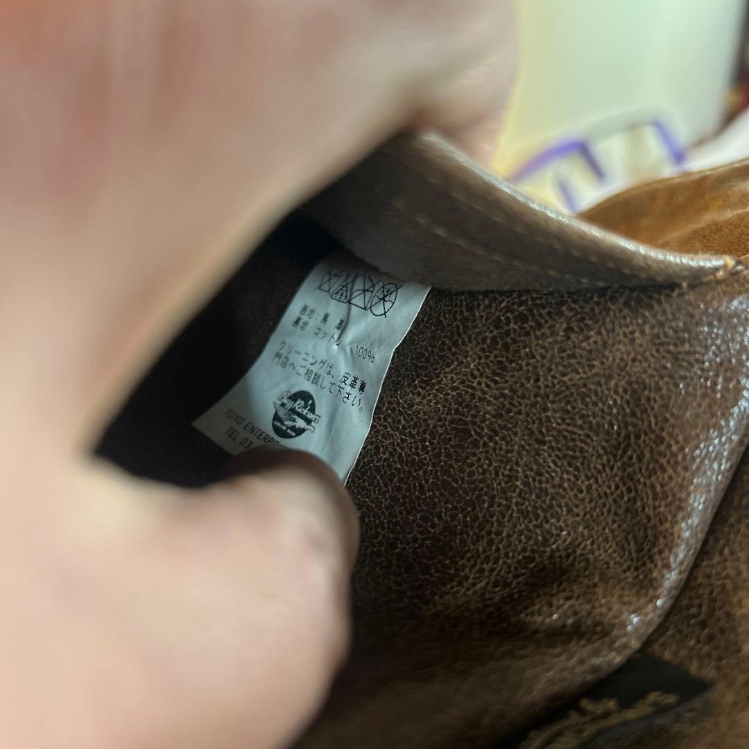 実名復刻BUZZ RICKSON'SバズリクソンズA-2 馬革 34 中古美品