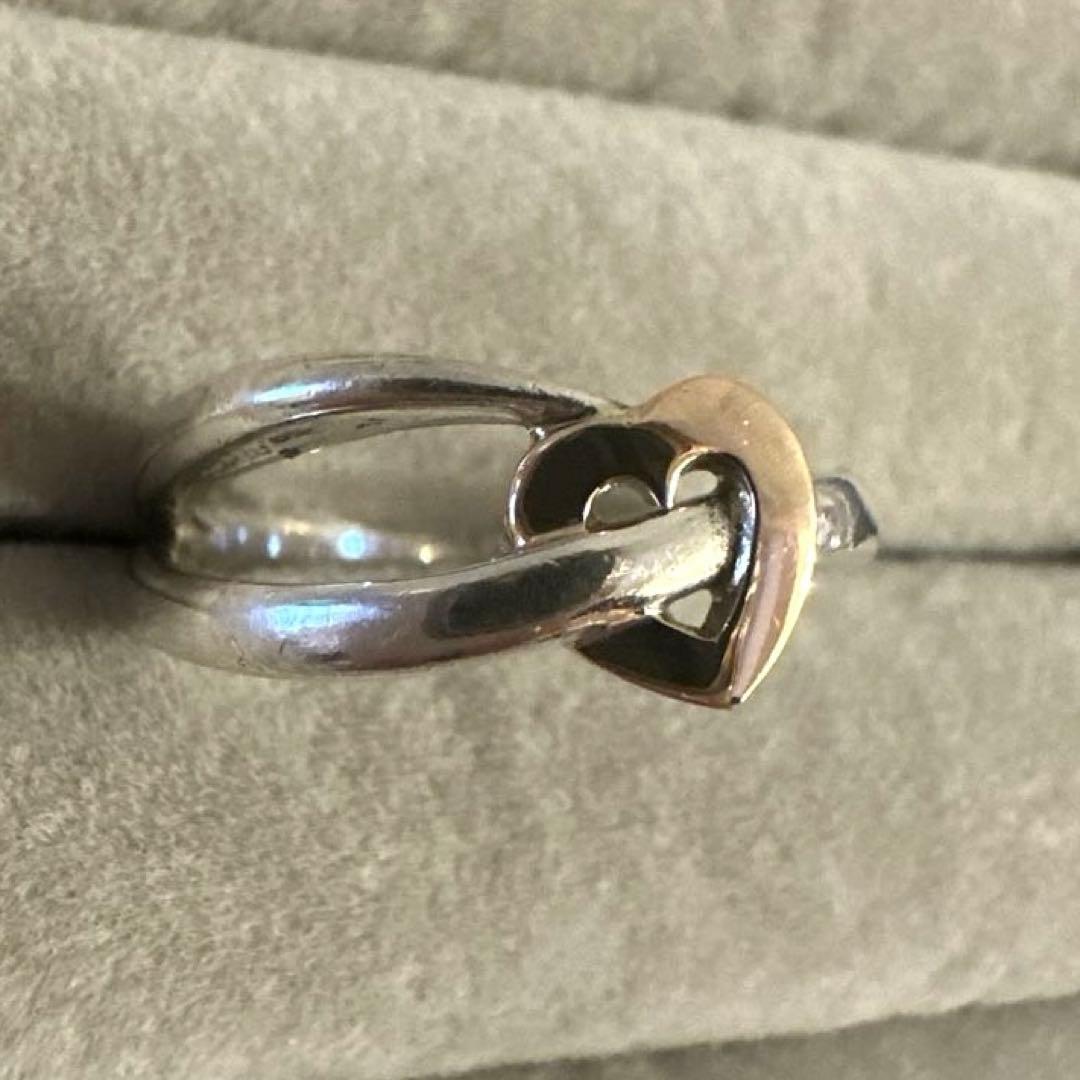 スタージュエリー　シルバー925 コンビＫ18 指輪　約12号