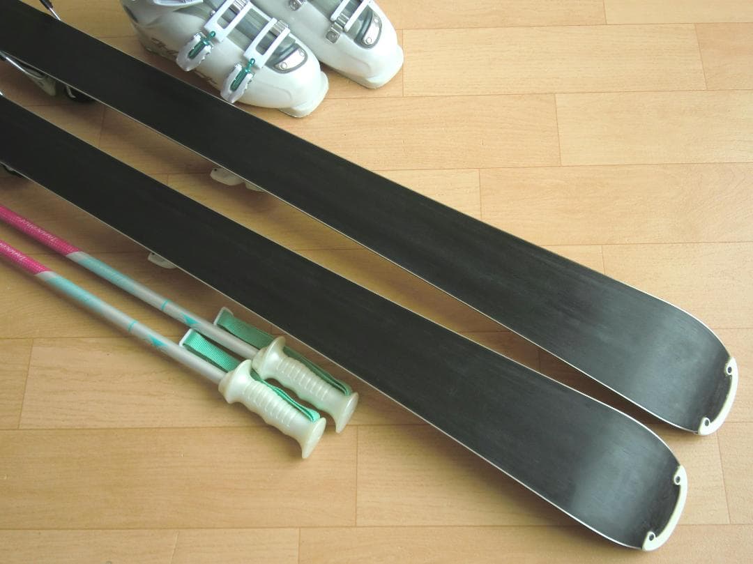 ■■最終特価■送料無料■ELAN■女性用スキーセット■板152靴25■メンテ付■