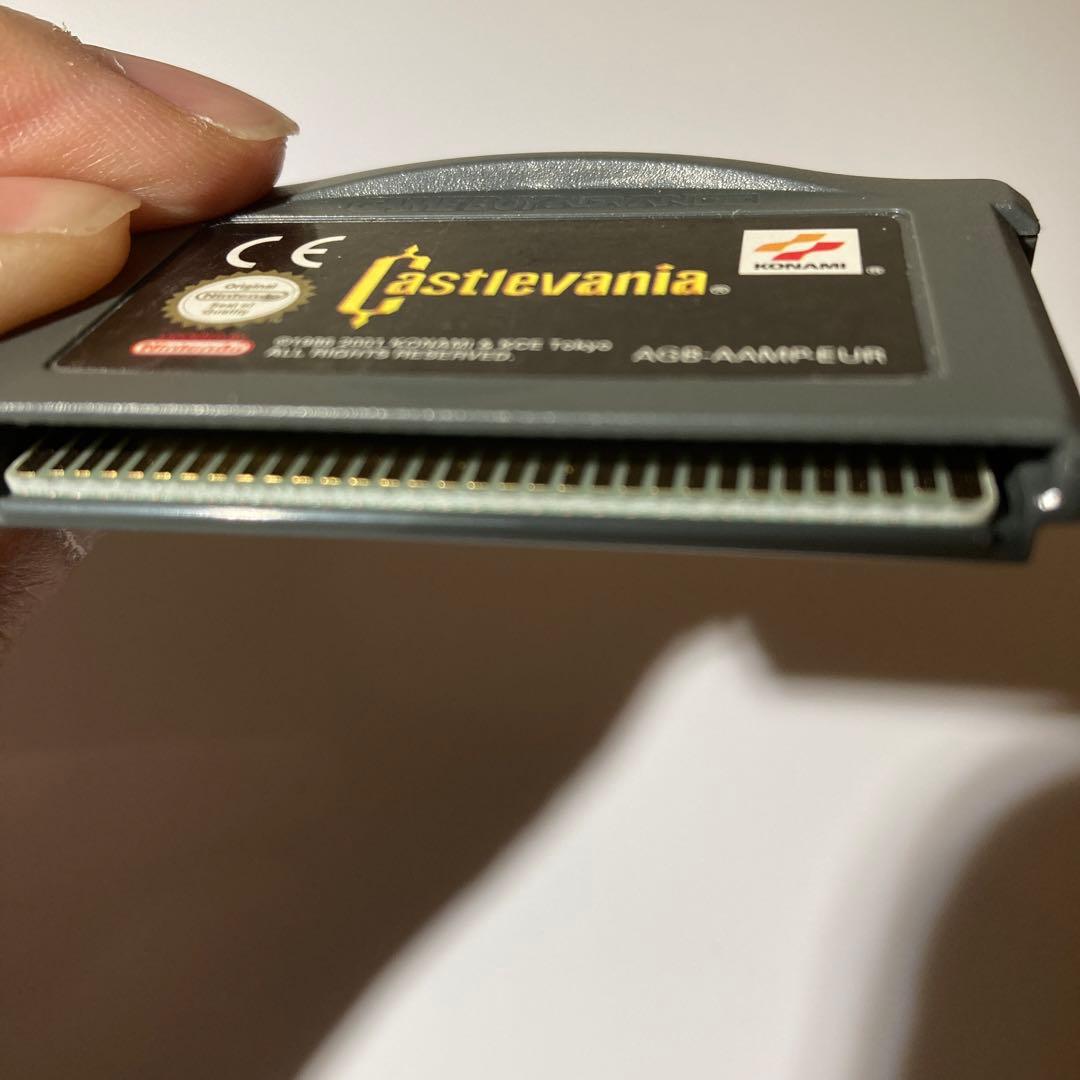 激レア　キャッスルヴァニア　ヨーロッパ版　ゲームボーイアドバンスソフト