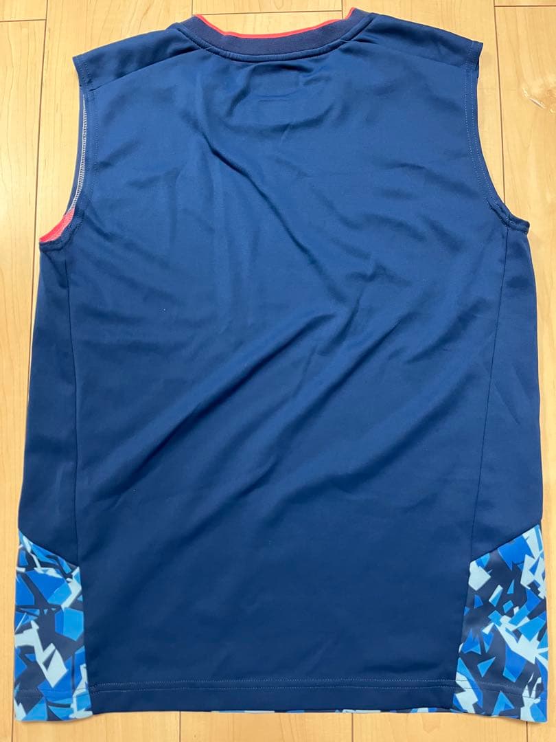YONEX バドミントンウェア M ネイビー 日本代表モデル ノースリーブ