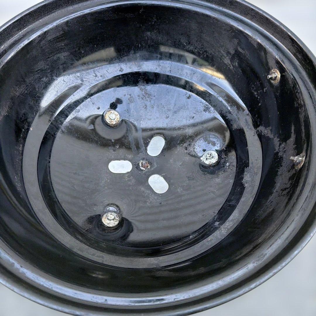 Weber 温度計付き 丸型BBQグリル キャスター付【A-262】