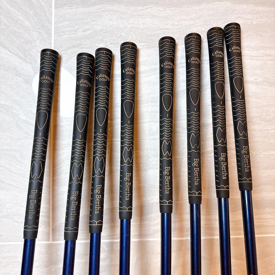callaway big bertha x-12 メンズ　アイアンセット　8本