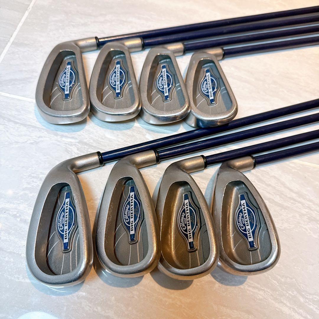 callaway big bertha x-12 メンズ　アイアンセット　8本