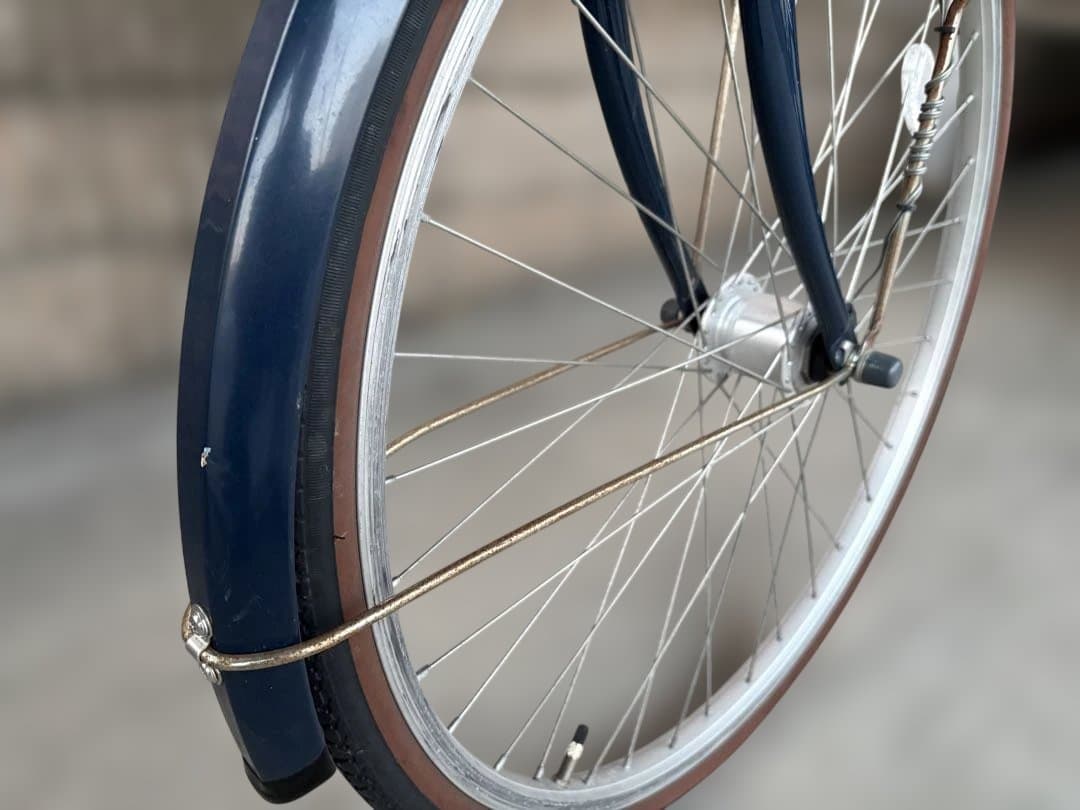 イーストボーイ カジュアル マリンブルー 26インチ シティサイクル 6段ギア