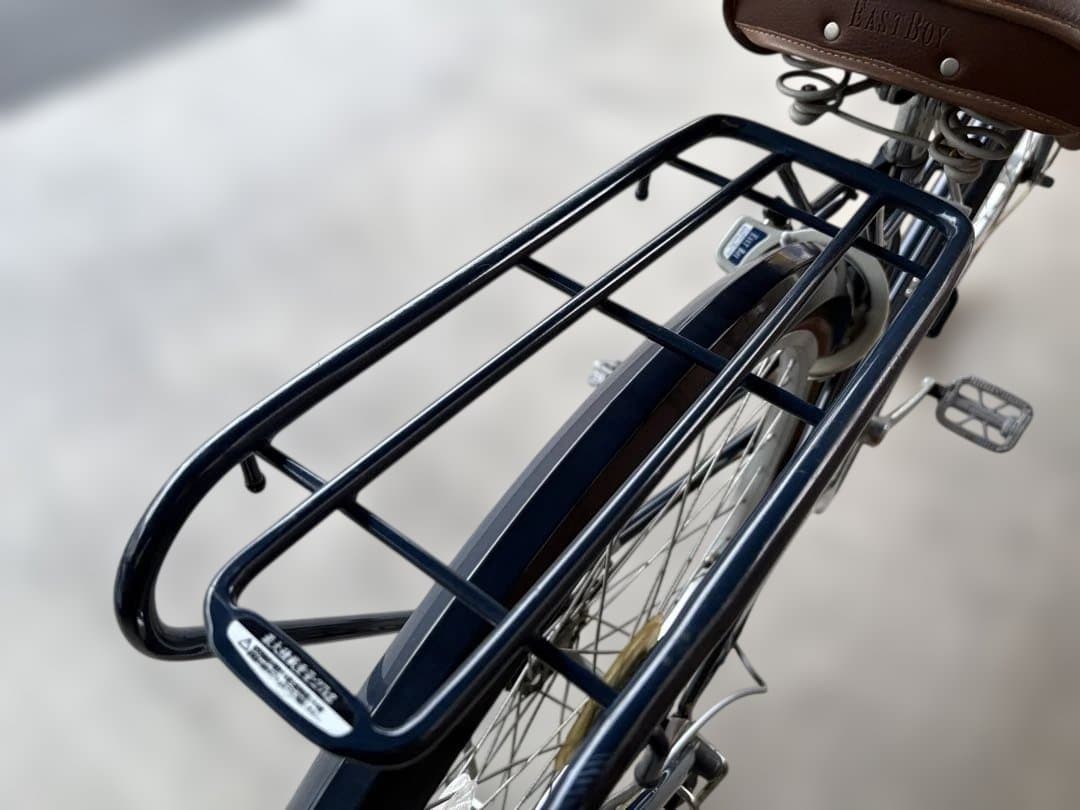 イーストボーイ カジュアル マリンブルー 26インチ シティサイクル 6段ギア