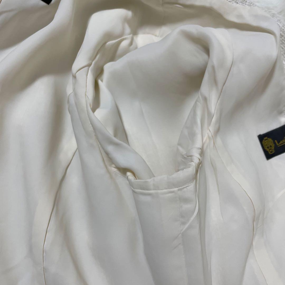 レリアン　LEILIAN テーラードジャケット　白　アイボリー　13 フォーマル