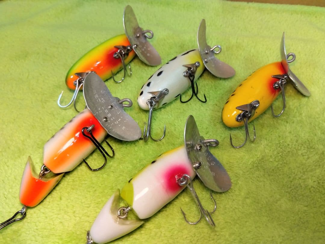 オールドルアー　アーボガスト　ジッターバグ 5個セット