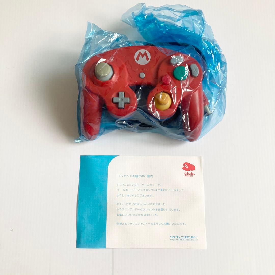 クラブニンテンドー　マリオコントローラー　ゲームキューブ