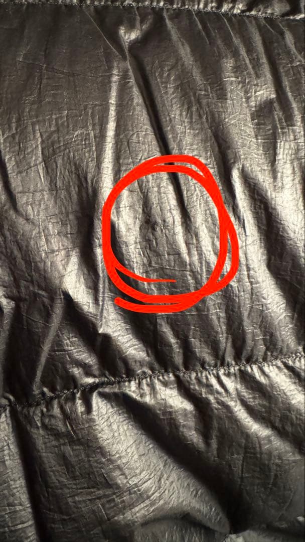 STONE  GARMENT DYED DOWN VEST 黒 L