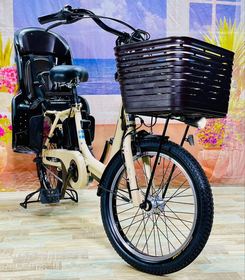 超人気！ギュットアニーズ⭐️16AH！パナソニック子供乗せ電動自転車Y3686