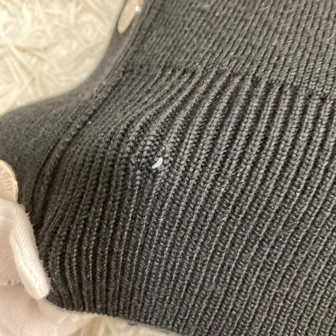 16524✨バーバリーロンドンイングランド 銀ボタン サイドスリット ベスト