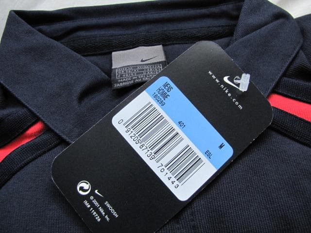 ウェア 2001-02 ENGLAND RUGBY AWAY SHIRT LS NIKE