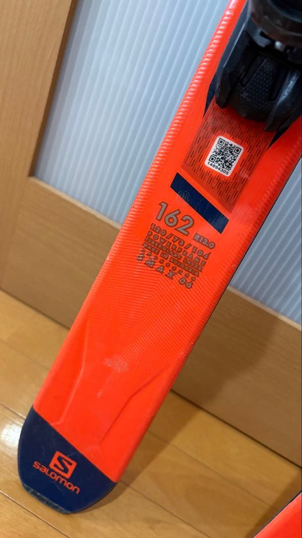 Salomon S/MAX 6 162cm ビンディング付き2点セット