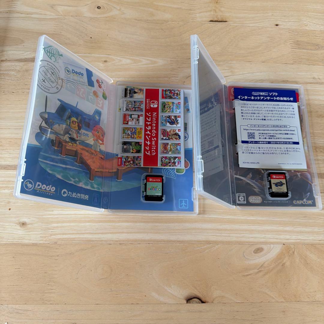 M*O様 あつまれ どうぶつの森 & MONSTER HUNTER RISE セ