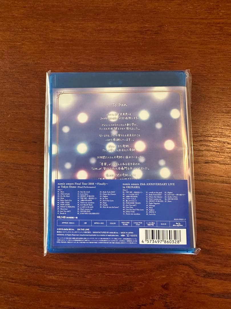 ★決算セール【未開封】安室奈美恵DVD FinalTour2018Finally