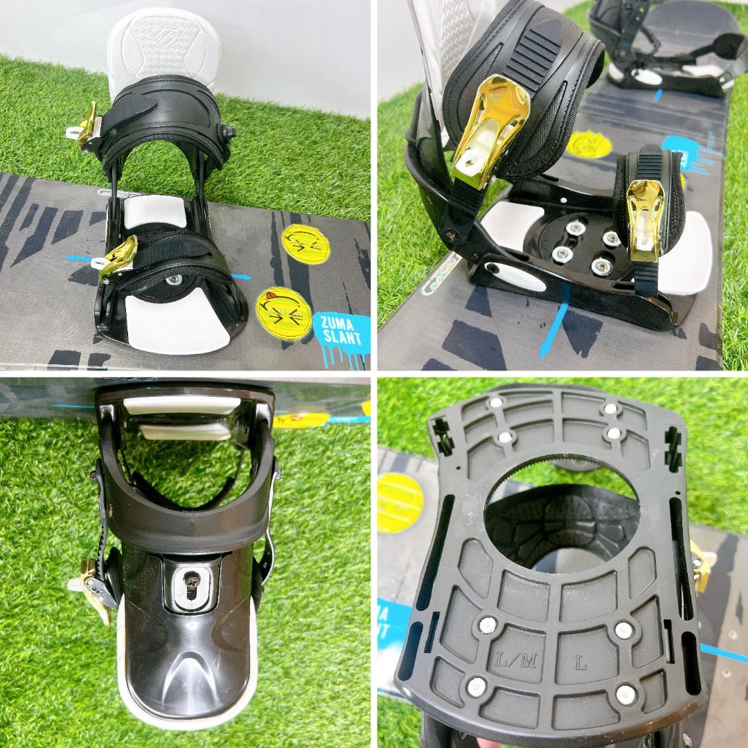 ZUMA ツマ SLANT 154cm バイン L/M スノーボード セット
