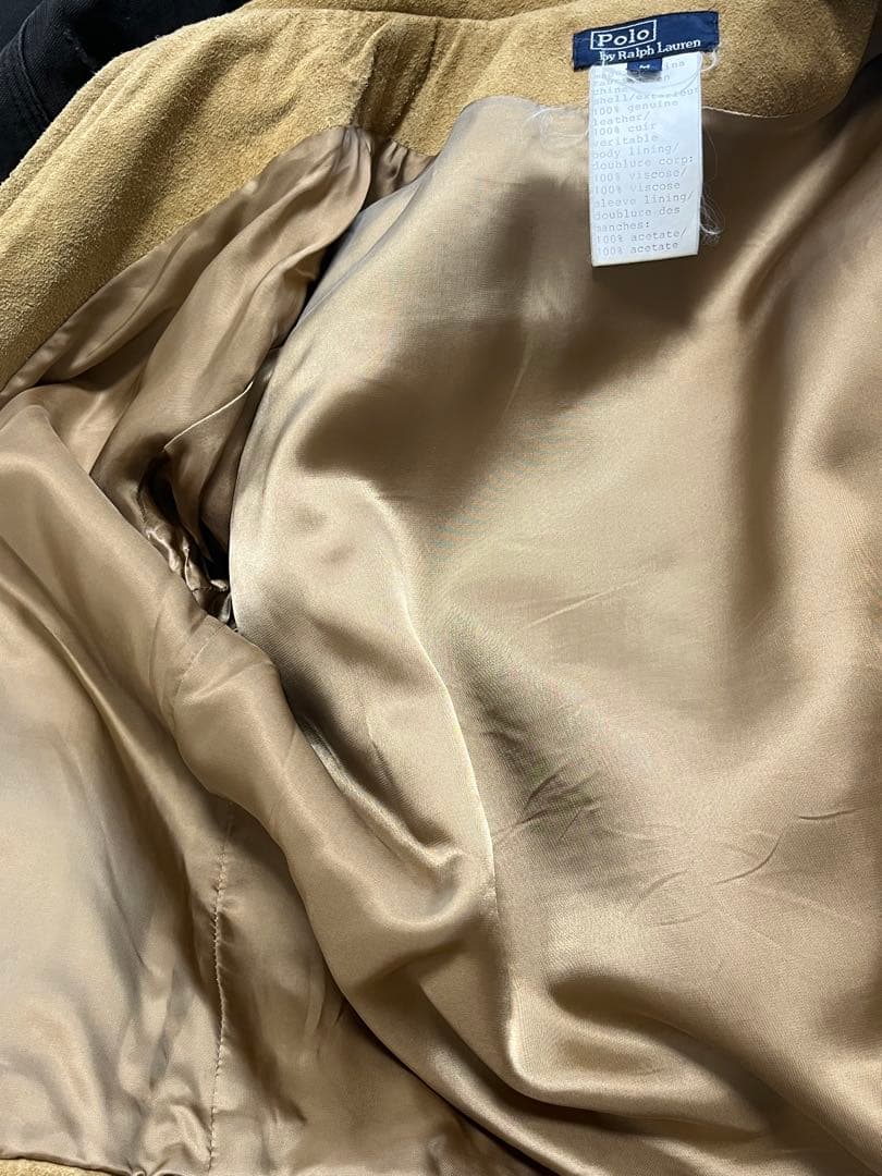 S*n様 希少　Polo by Ralph Lauren スエード　レザー　ジャ