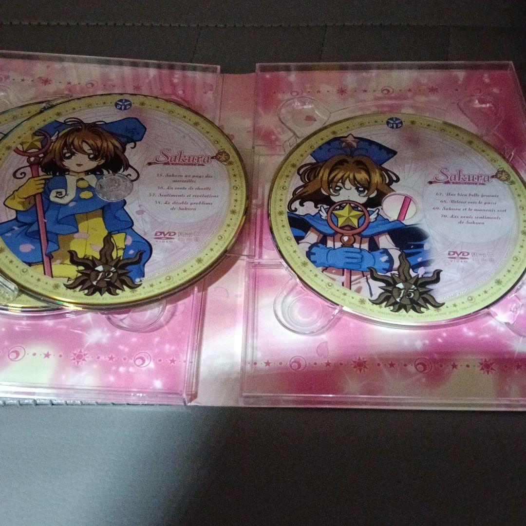 フランス盤カードキャプターさくらDVDBOXセット日本語音声フランス語