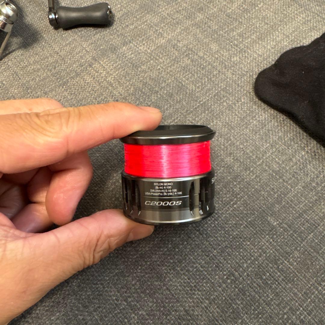 ★美品☆シマノ 21 ナスキー C2000S アジング　替えスプール付き　釣り