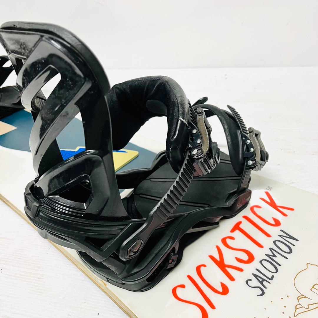 サロモン　シック　スティック　ホログラム　スノボセット　スノーボード　パウダー
