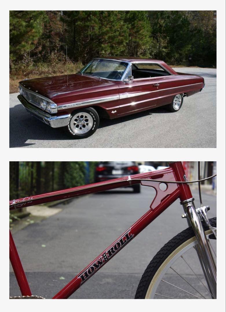 HOW I ROLL KICK IT ハウアイロール キックイット バーガンディ