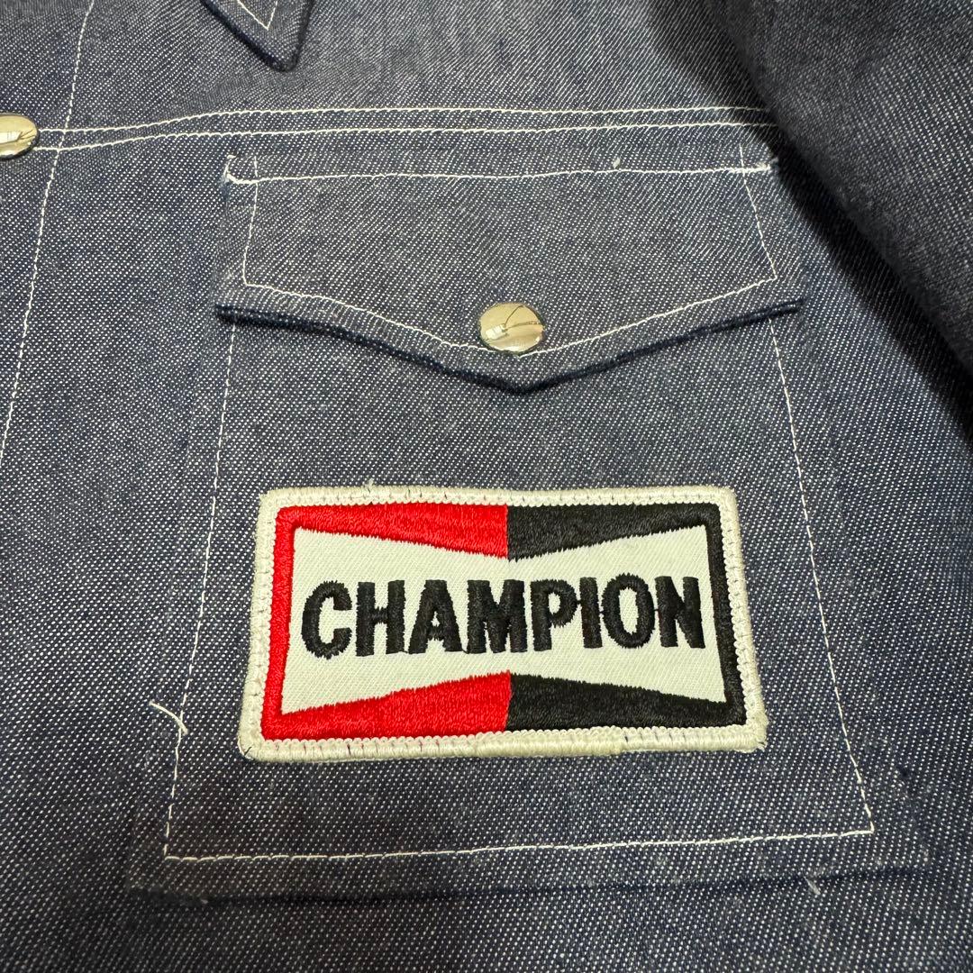 ビンテージ USA製 CHAMPION SPARK PLUG オフィシャル XL