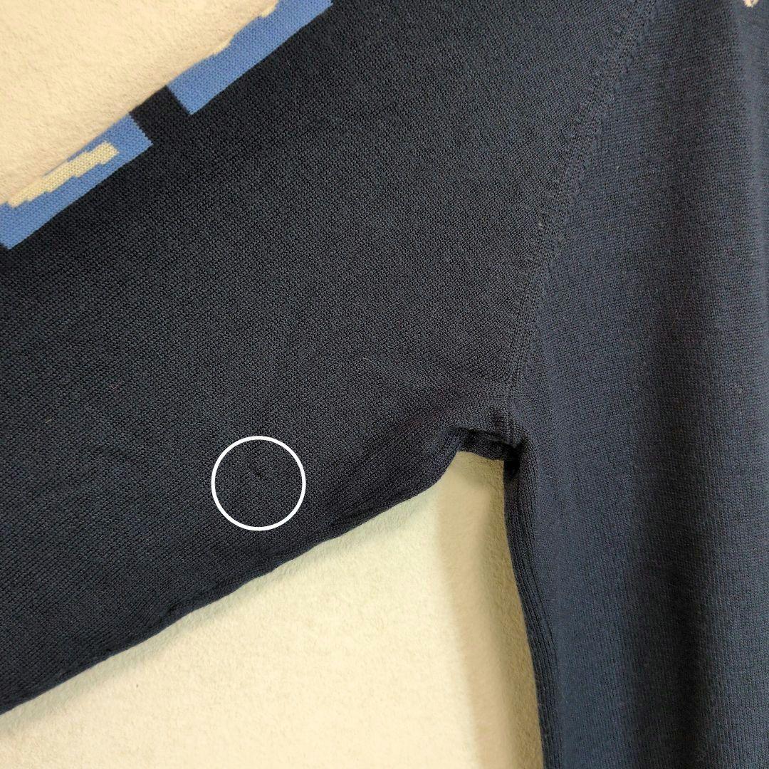 rough&swell ラフアンドスウェル　ニット　セーター　メンズ　ロゴ