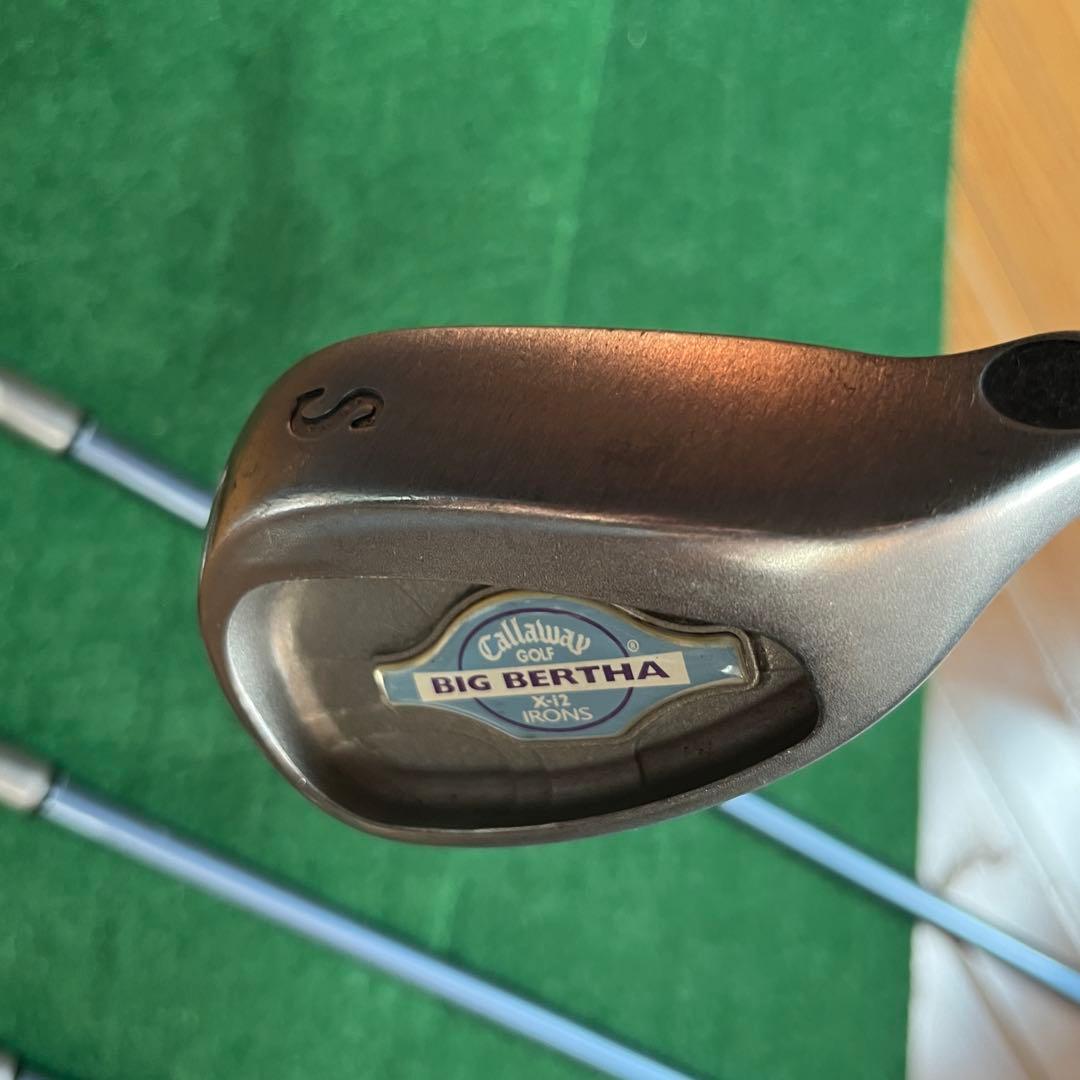 キャロウェイ BIG BERTHA X-12 アイアン 6本セット 6〜PW