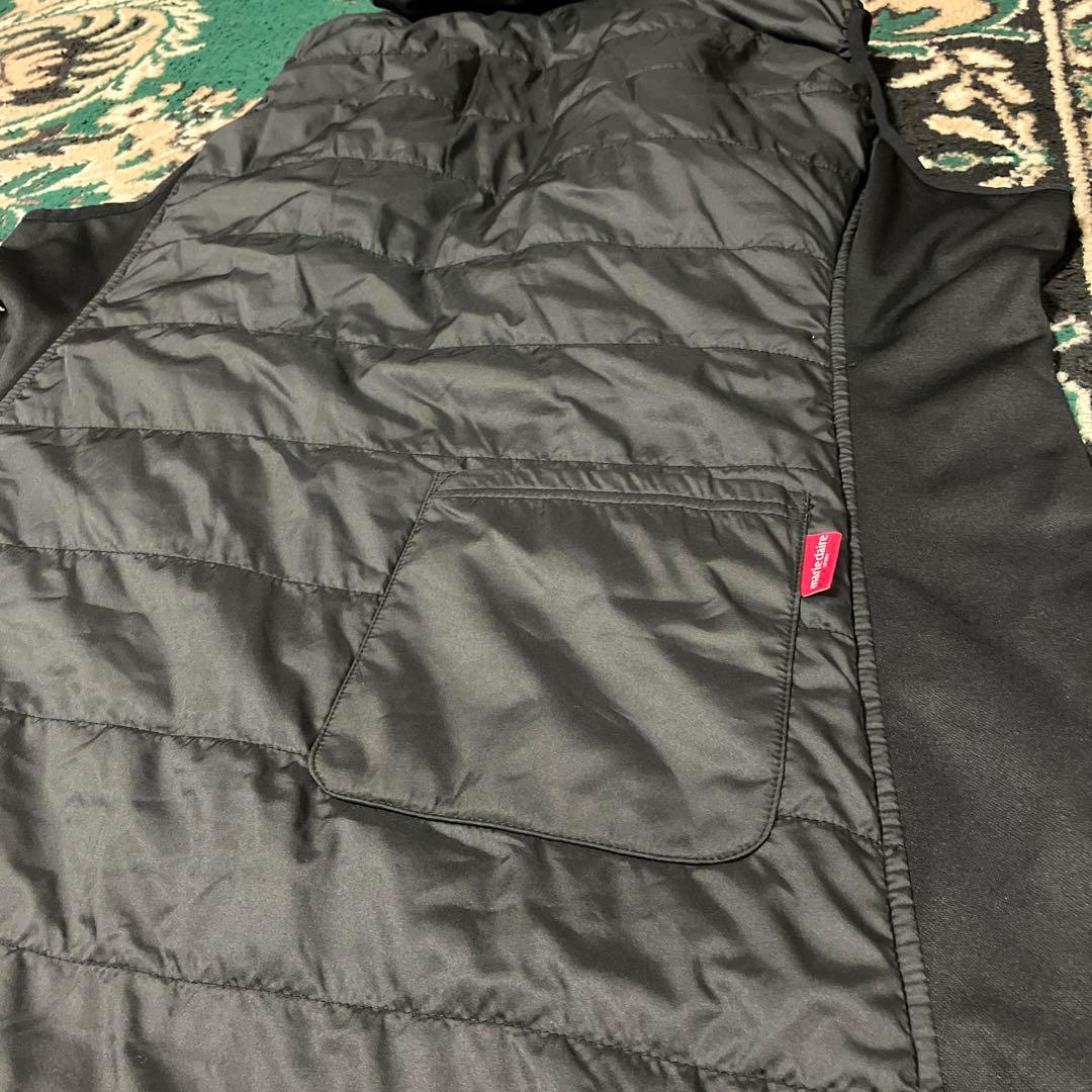 新品未使用タグ付　マリクレール スポーツ　5L 中綿　フード付きロングベスト