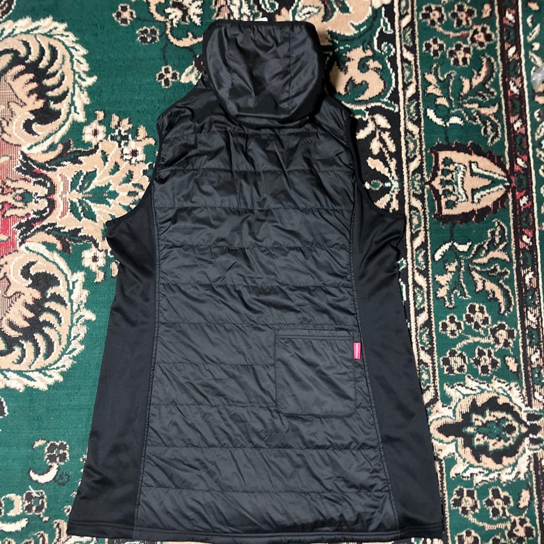 新品未使用タグ付　マリクレール スポーツ　5L 中綿　フード付きロングベスト