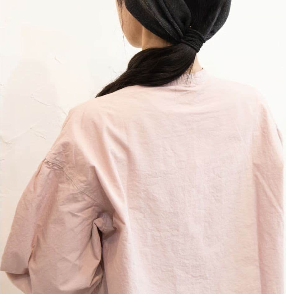 新品✨ grin CLダンプピンタックシャツ アイスグレー