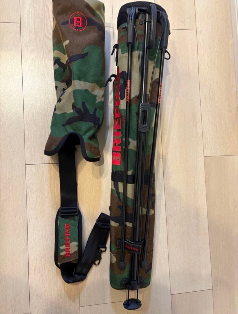 BRIEFING GOLF ブリーフィングゴルフセルフ スタンドキャリーWLカモ