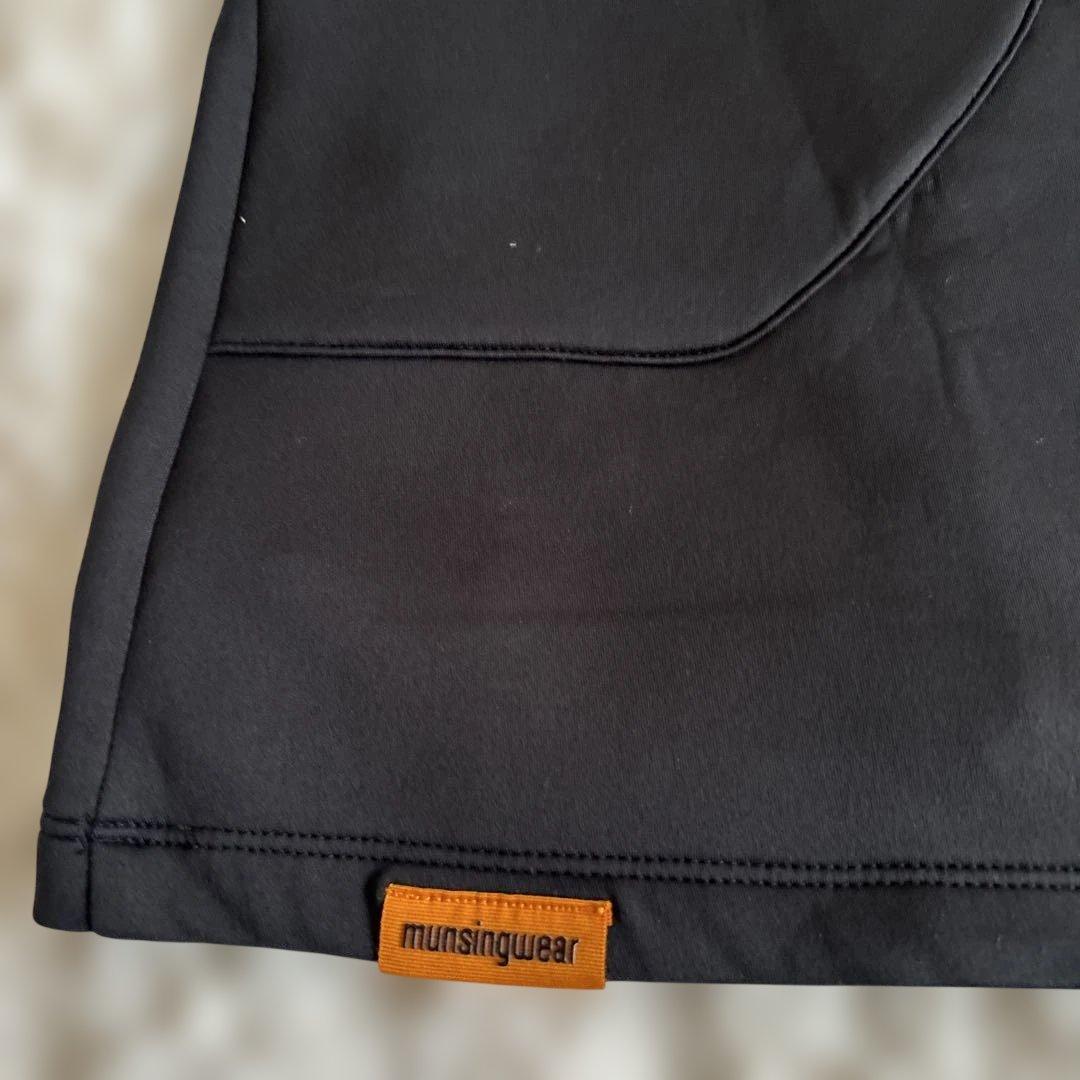 新品　マンシング ジャージ素材 スカート LL 黒 送料込み