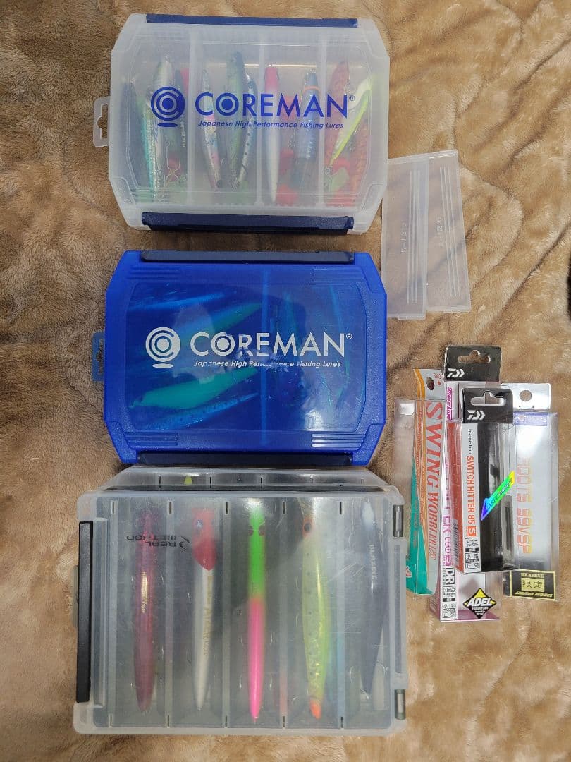 COREMAN シーバス ミノー・プラグルアー 引退セット