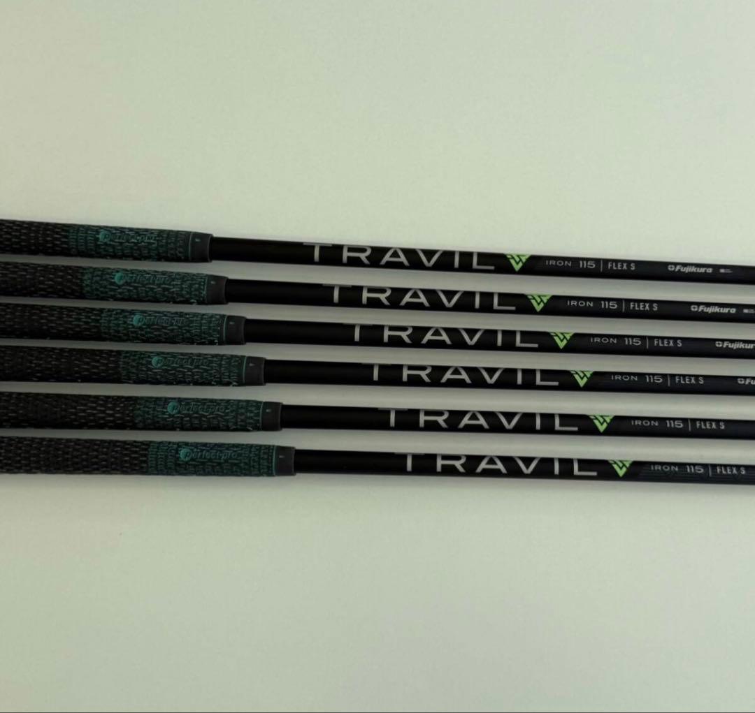 スリクソン ZX7 Mk2アイアン 6本　TRAVIL トラヴィル 115（S）