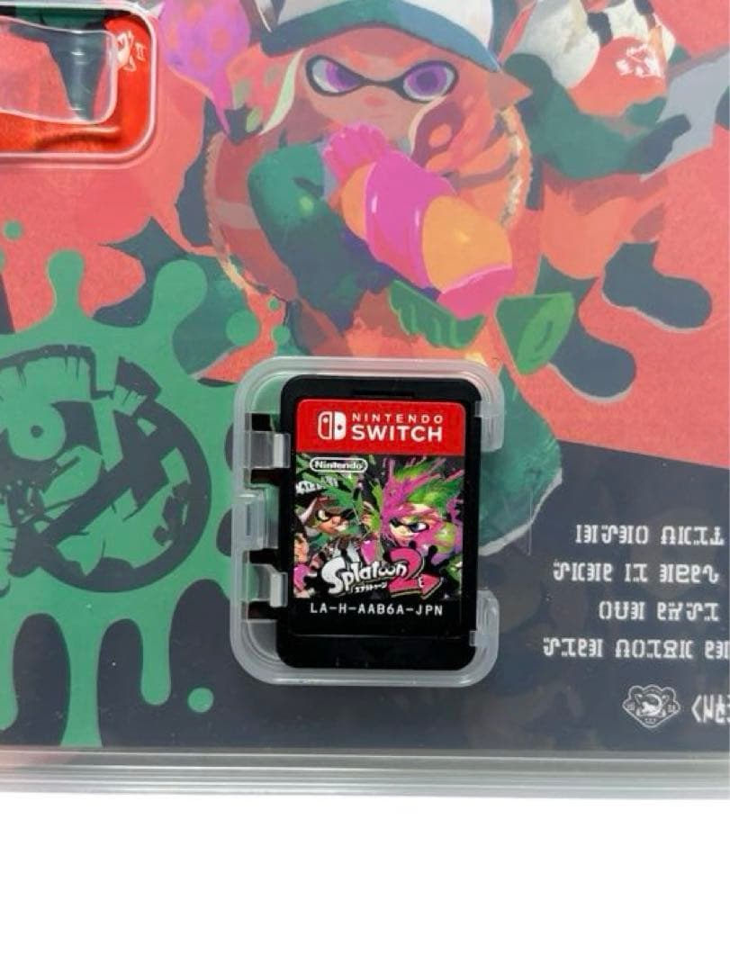 Nintendo Switch 本体 ジョイコン スプラ2 スマブラ カセット付