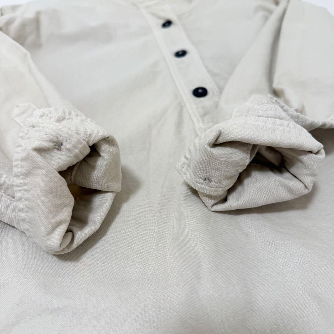 マーガレットハウエル MHL. バンドカラーシャツ コットン　アイボリー　1 M