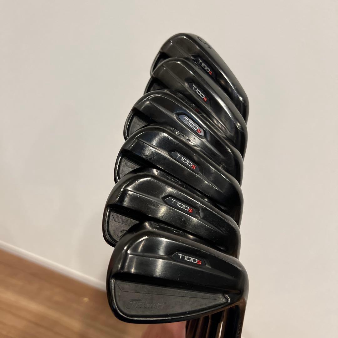 Titleist T100S ブラック　アイアンセット 6本セット　タイトリスト