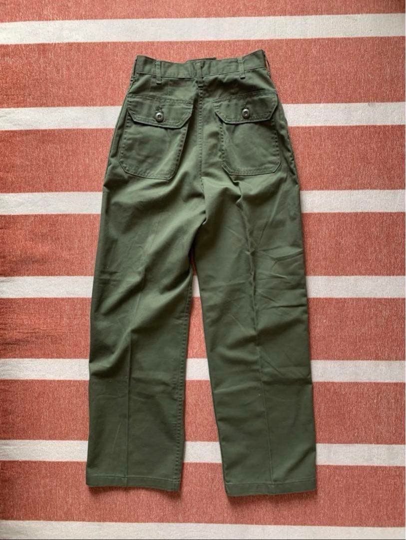 80‘s USミリタリー　ベイカーパンツ　 OG-507
