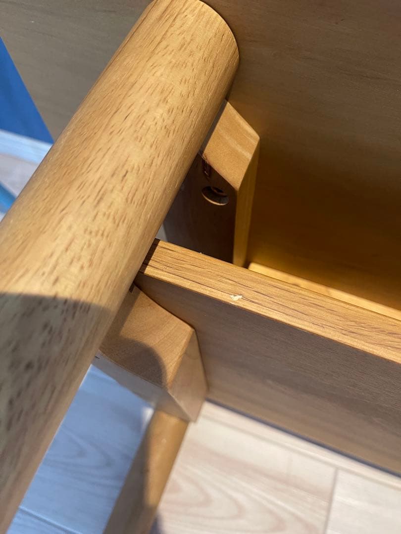 無印良品　木製ローテーブル　MUJI オーク材　センターテーブル　美品　リビング