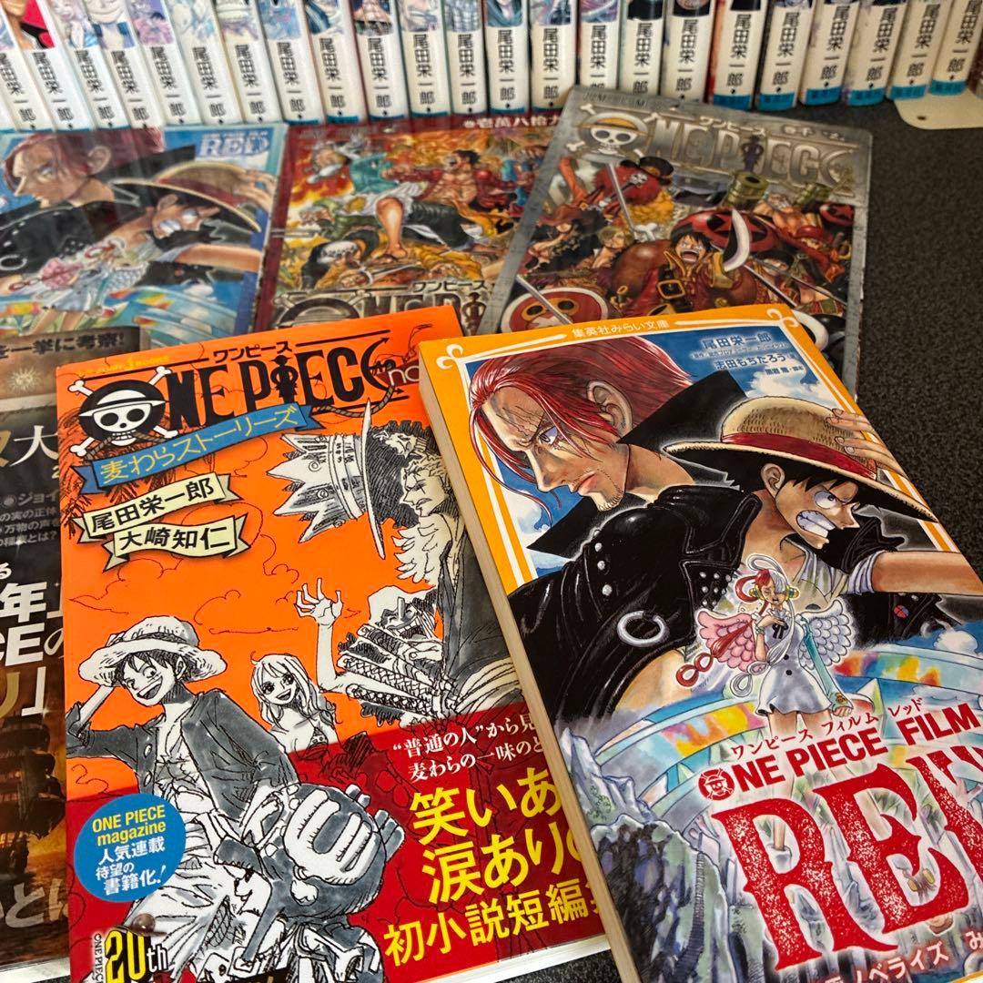 ONE PIECE 全巻セット １巻〜１１４巻＋関連本１０巻 （100巻以上初版