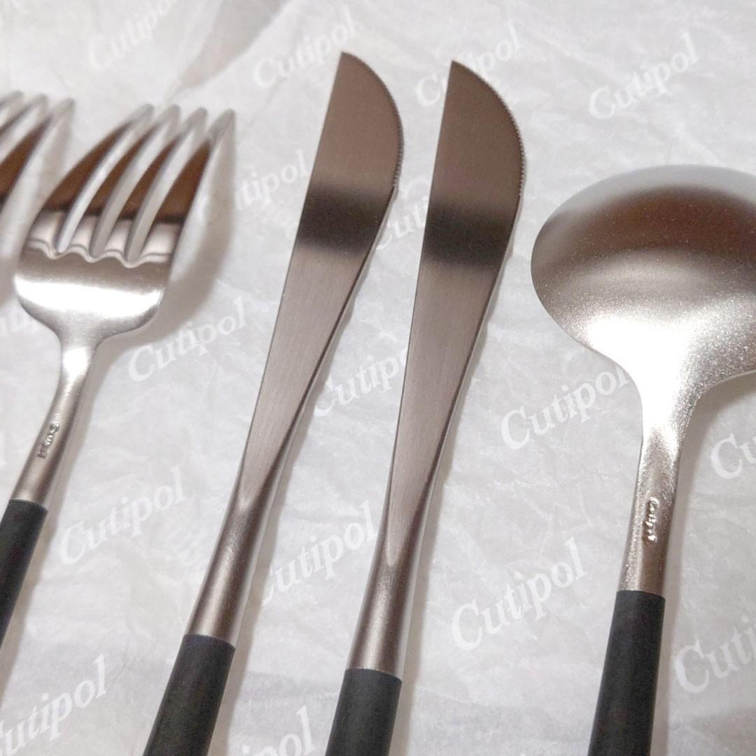 ね*こ様 クチポール　GOA ④　6本セット　ディナーセット　フォーク　ナイフ